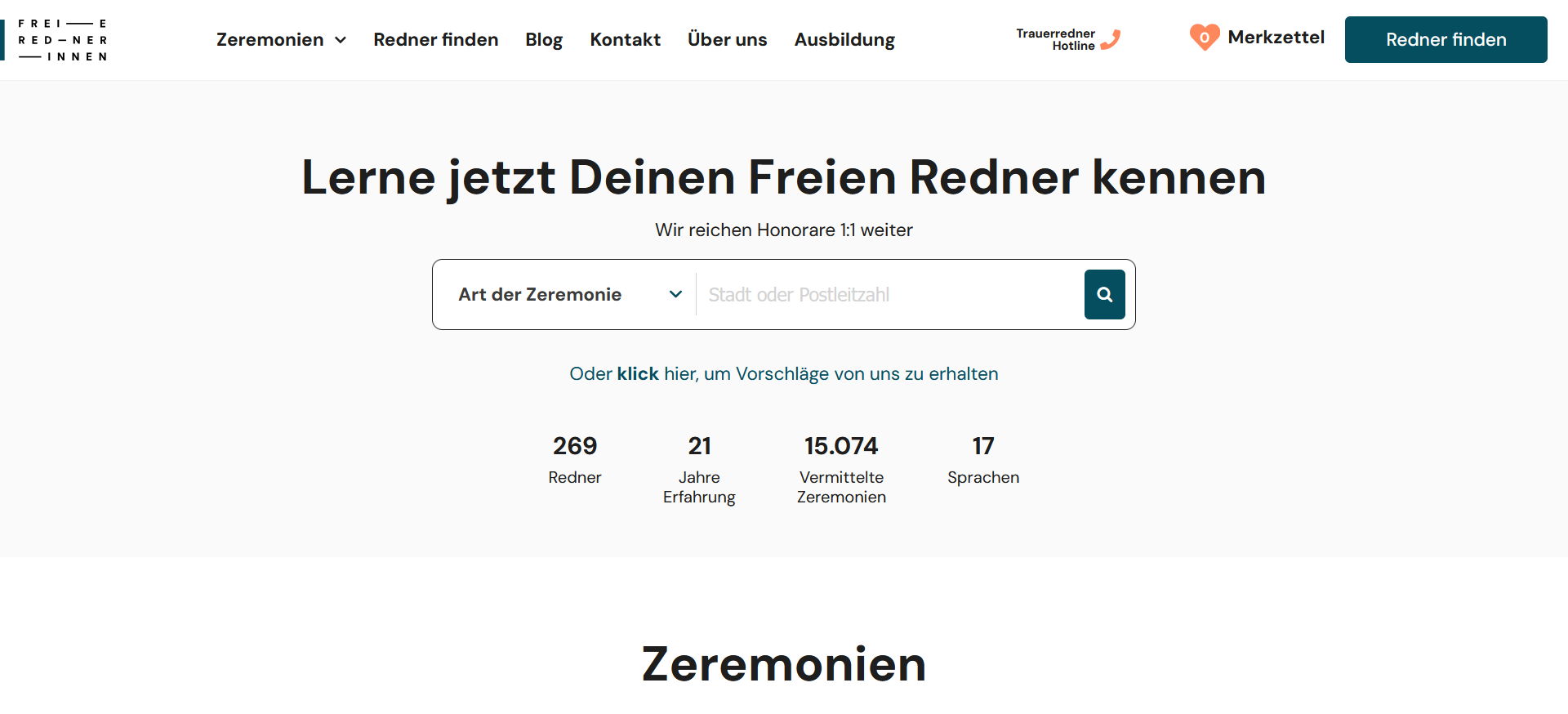 Freie Redner Agentur | Menschen & Geschichte